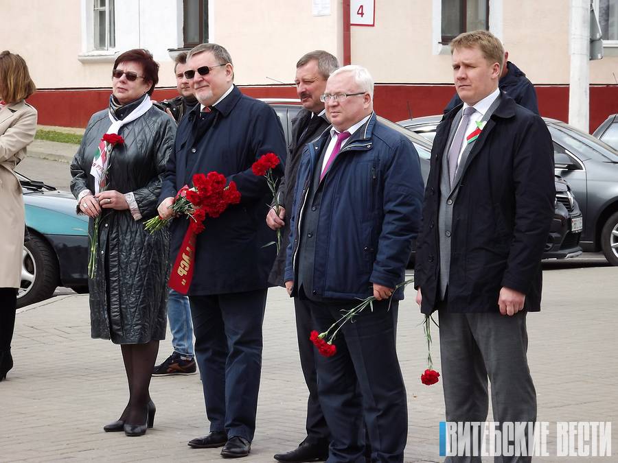 Председатель «Белой Руси» Геннадий Давыдько в преддверии Дня Победы посетил Сенненский район