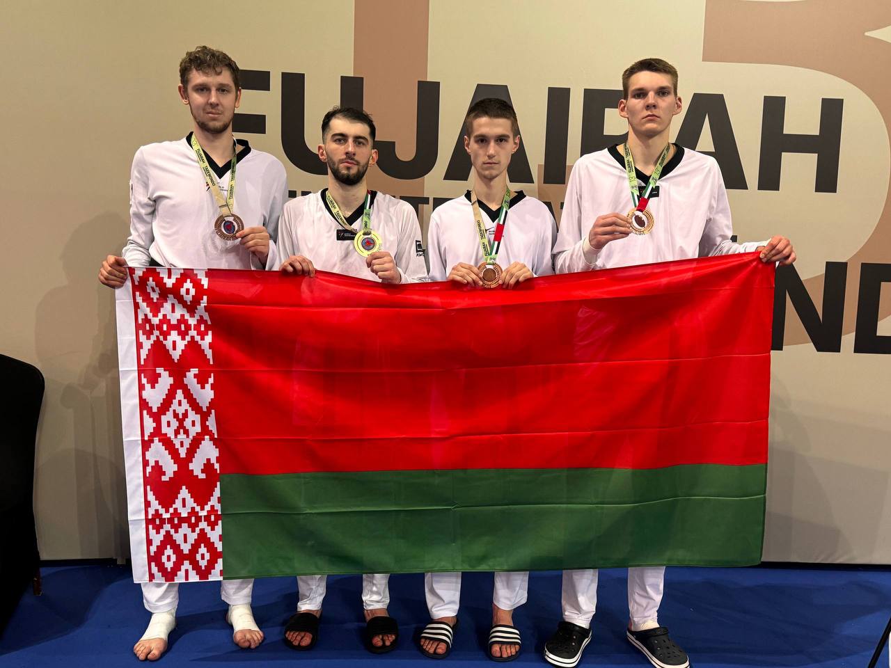 Спортсмены Витебской области завоевали медали на международном турнире по таэквондо в ОАЭ