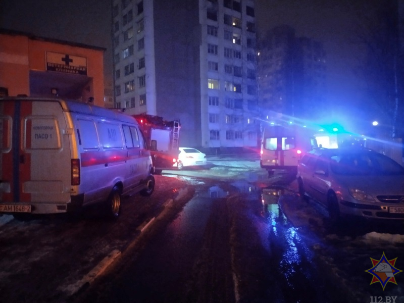 Женщина спасла соседку на пожаре в Новополоцке