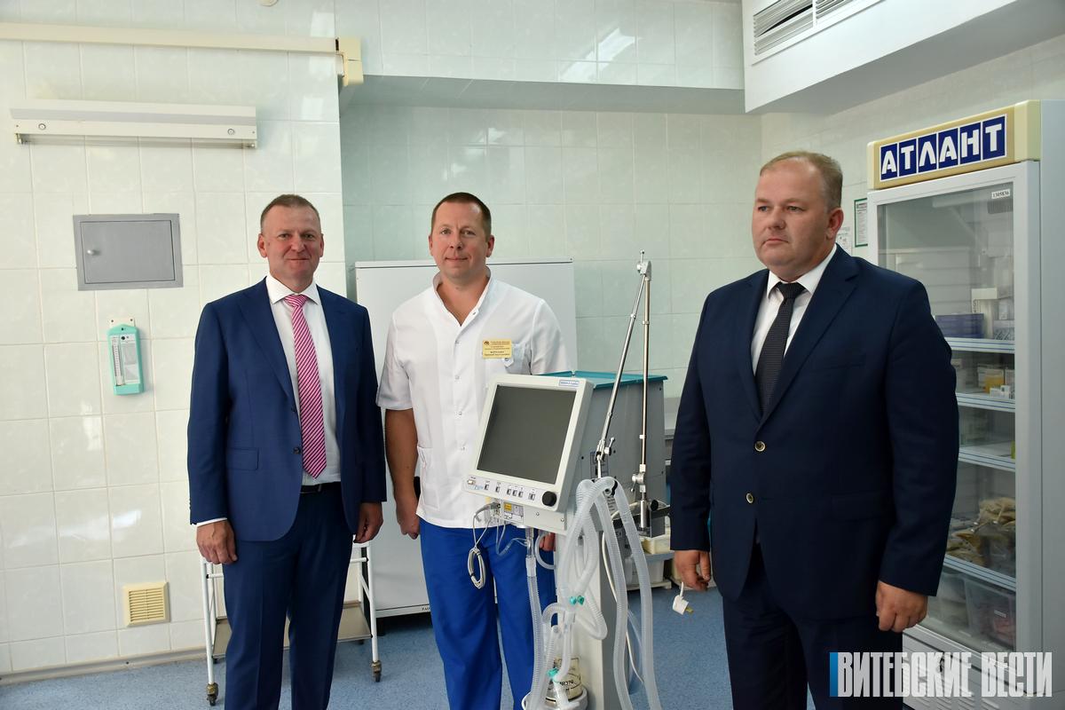 Проект «Дыши» запустил Белинвестбанк в Витебской областной больнице