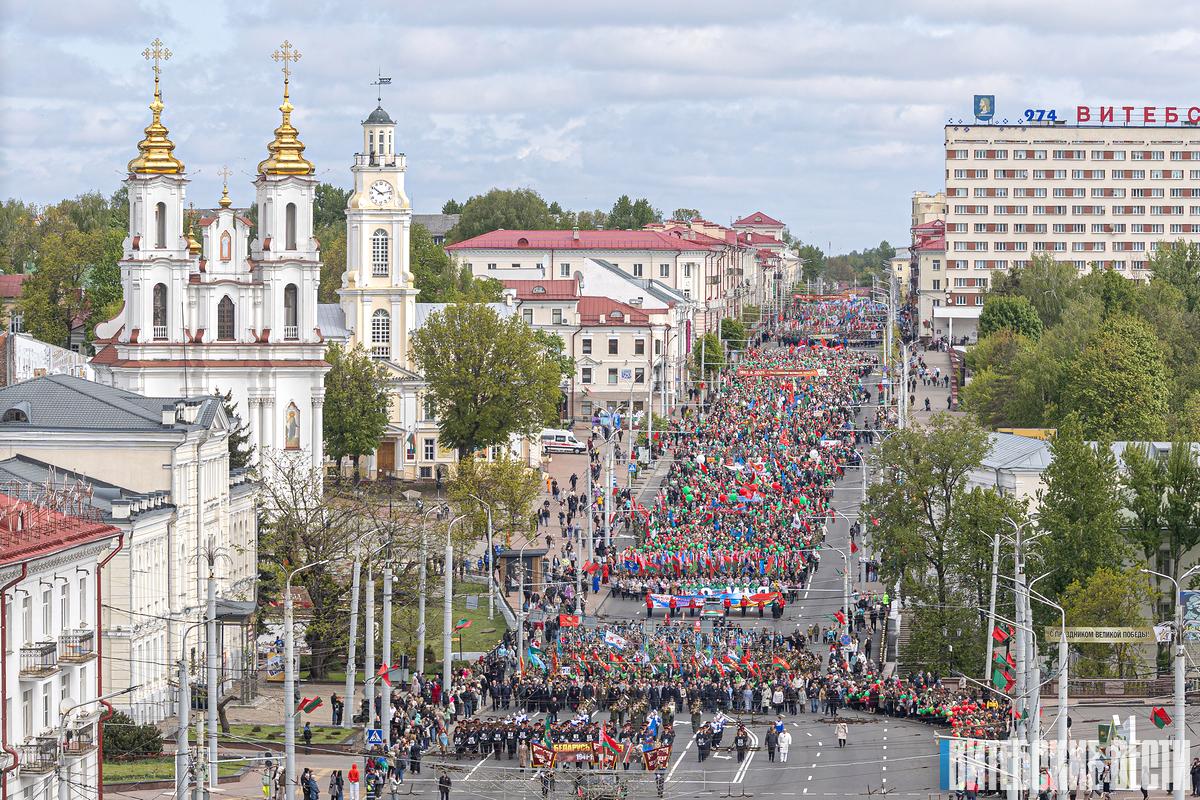 МВД: на массовых мероприятиях, посвященных 9 Мая, происшествий и ЧС не допущено