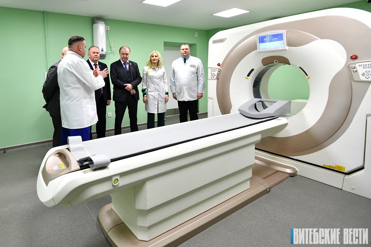 В рамках итоговой коллегии главного управления по здравоохранению Витебского облисполкома в Витебске открыли новые объекты