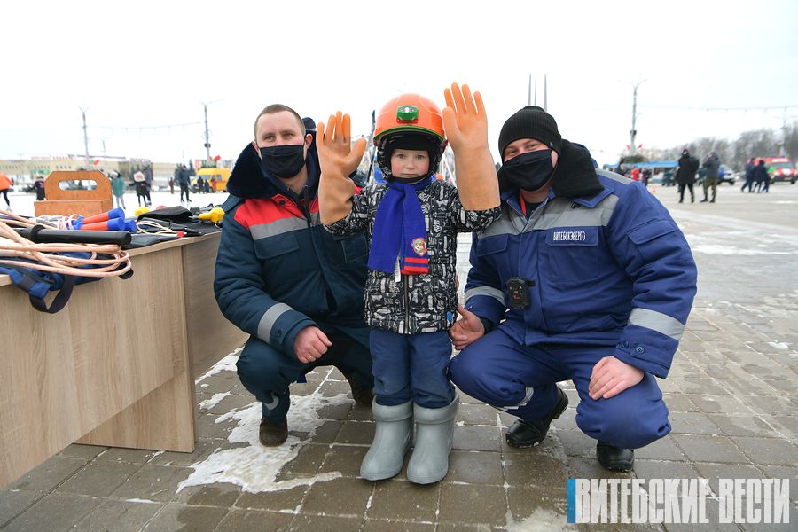 В Витебске дали старт республиканской акции «Единый день безопасности»