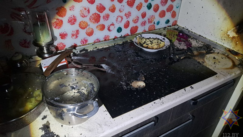В Витебске горела квартира: госпитализирована ее хозяйка