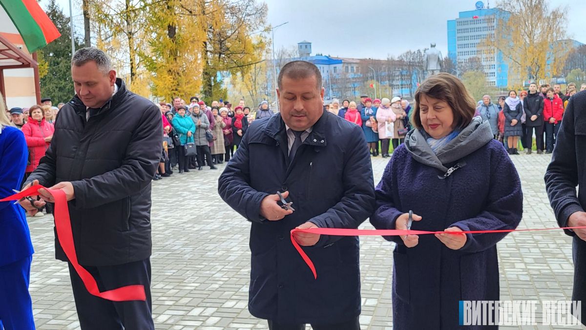В Барани Оршанского района после капитального ремонта открылся Дворец культуры