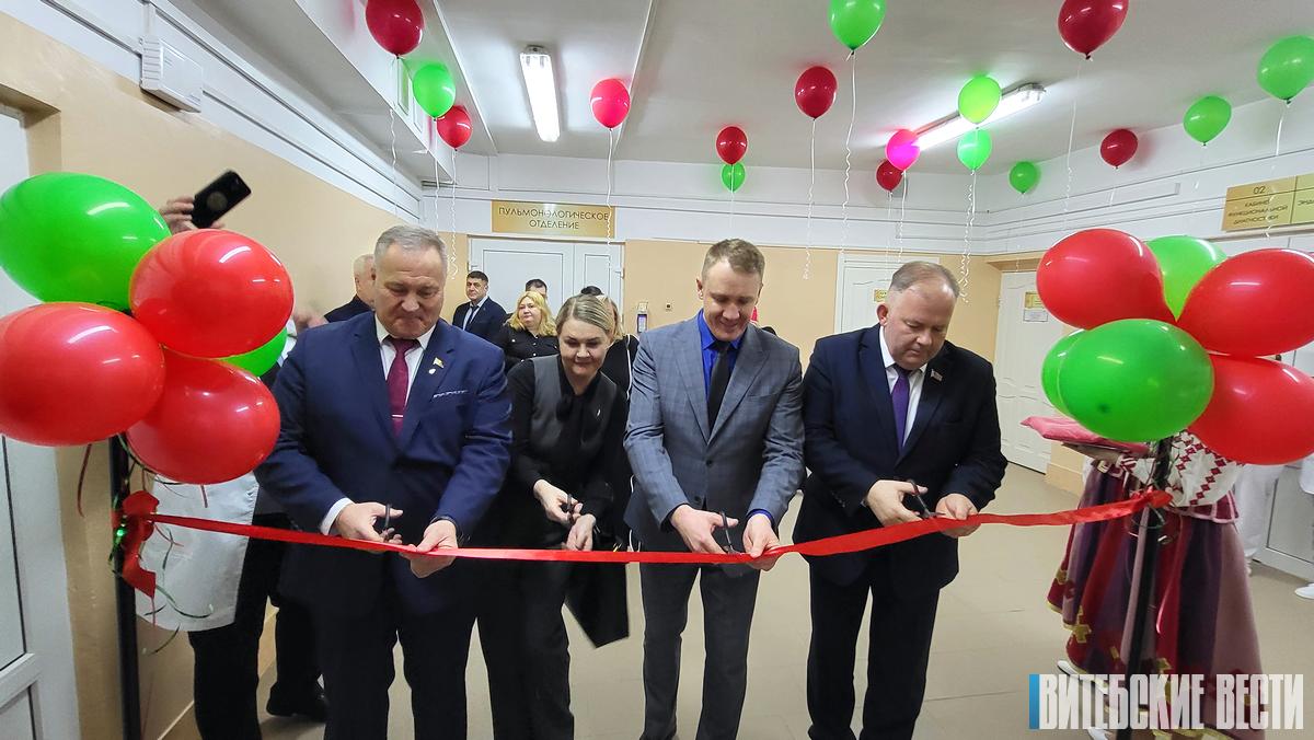 В Барани Оршанского района после реконструкции открыли отделение анестезиологии и реанимации