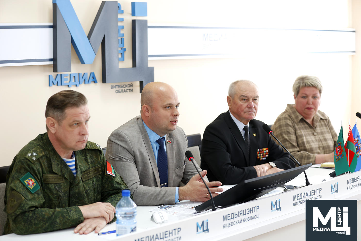 В Медиацентре Витебской области обсудили роль воинов-интернационалистов в военно-патриотическом воспитании молодежи