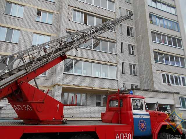 В Орше на пожаре погиб пенсионер