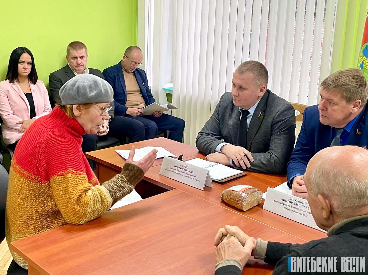 Андрей Балыш и Виктор Дорожкин провели совместный личный приём в Сураже