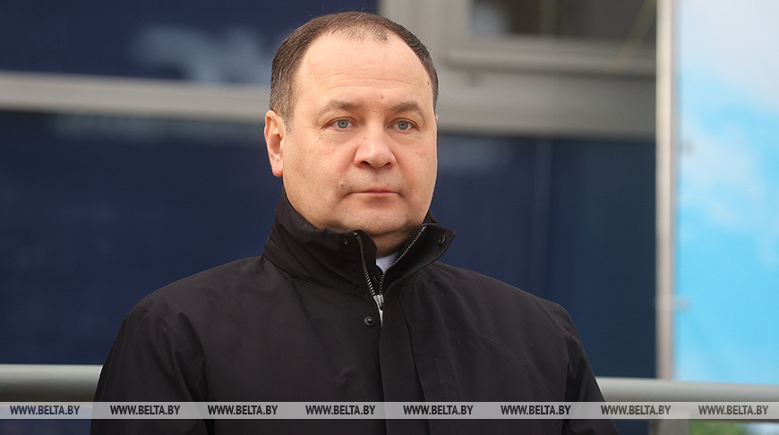 Роман Головченко: масштабные работы ведутся на трассе М3, дороге Р46 Лепель - Полоцк - граница РФ