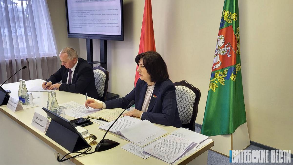 Вопросы устойчивого развития регионов рассмотрели на выездном заседании в Копыси Оршанского района