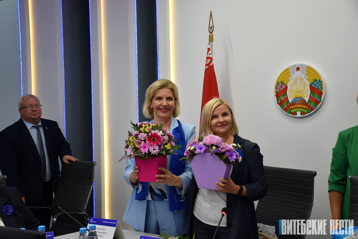Марина Новицкая избрана председателем Витебской областной организации Белорусского союза женщин