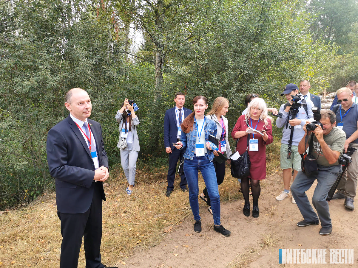 ФОТОФАКТ: Пресс-тур по объектам газовой и торфяной отрасли Витебской области