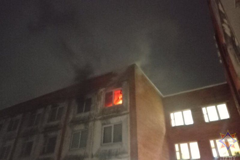 Пожар в общежитии в Витебском районе: погибла женщина