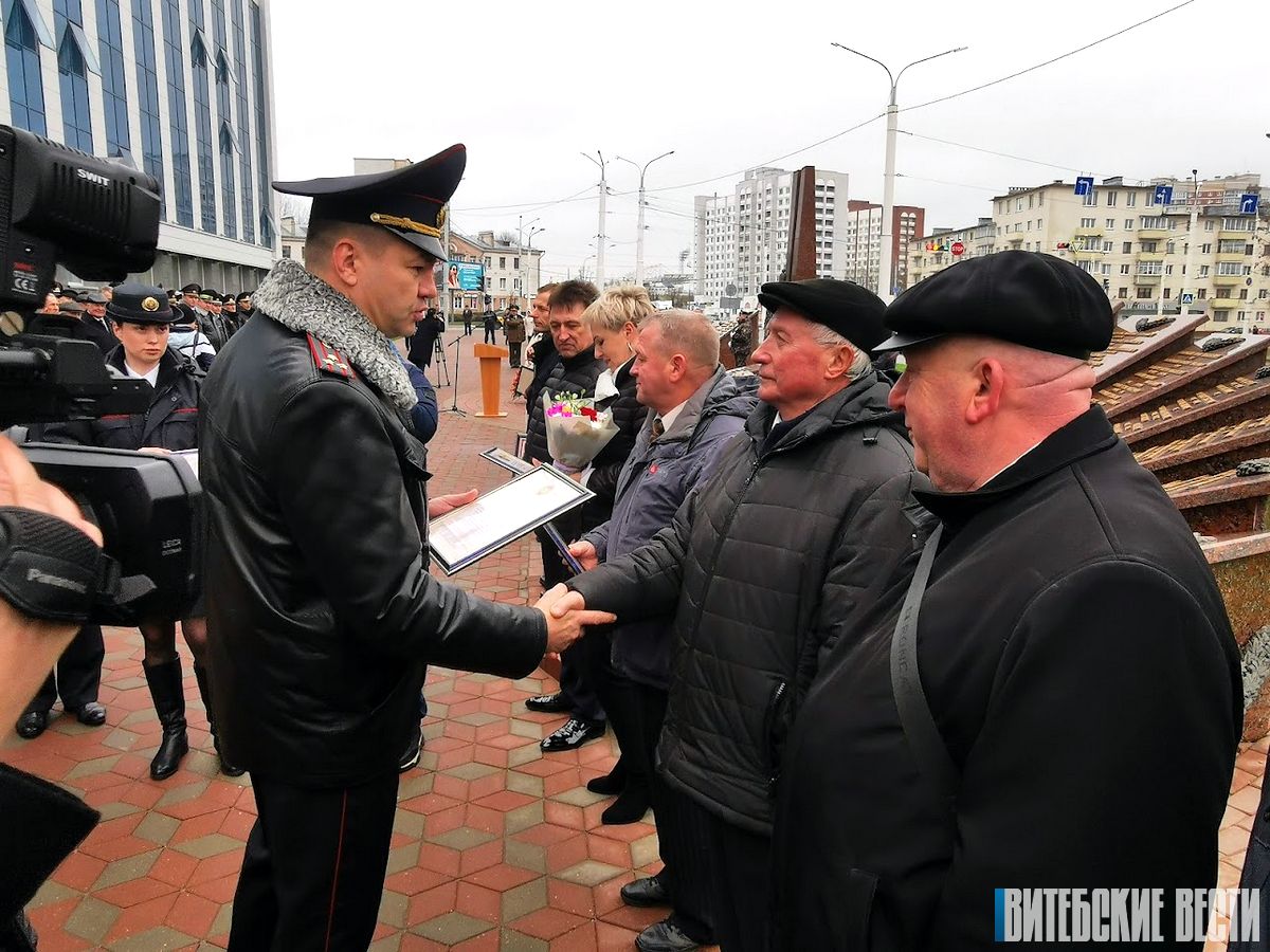 Руководство УВД Витебского облисполкома поздравило ветеранов ведомства с праздником