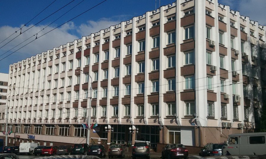Здание Нацбанка в Витебске реконструируют под размещение судов Первомайского и Железнодорожного районов