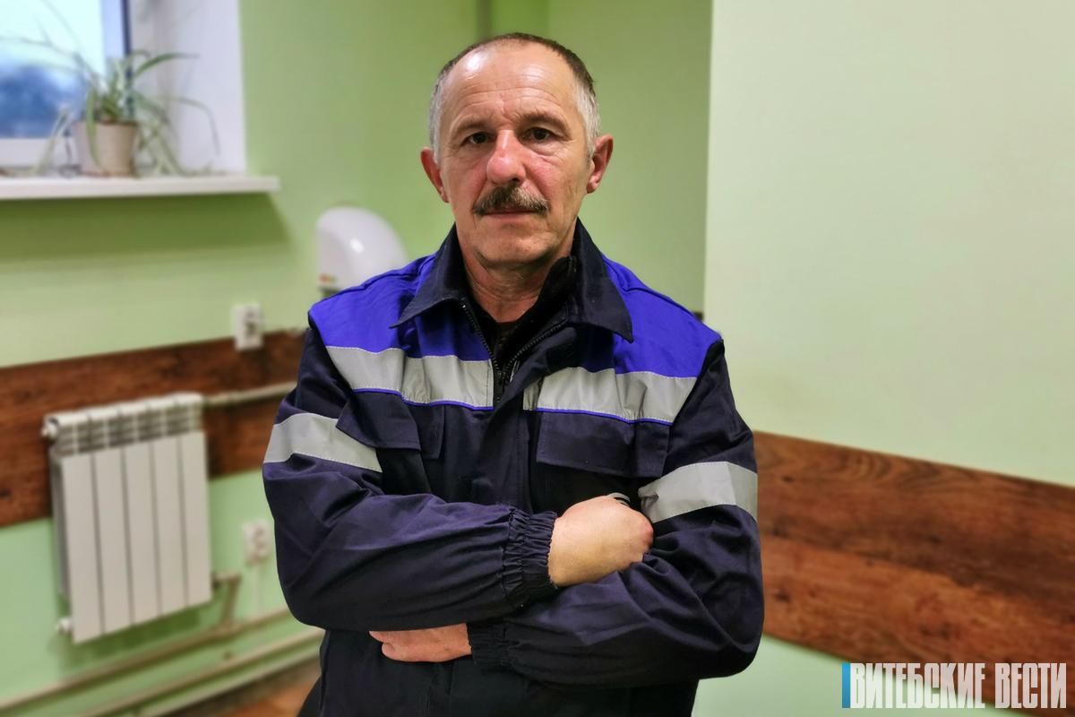 Дмитрий Владимиров из Городокского района удостоен медали  «За спасенную жизнь»