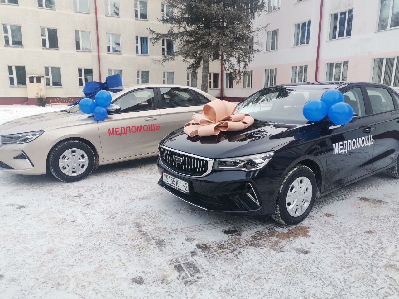 Два автомобиля GEELY пополнили автопарк Новополоцкой центральной городской больницы