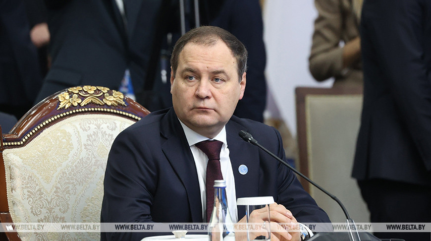 Роман Головченко рассказал, когда Беларусь станет полноправной участницей ШОС