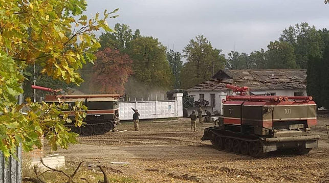 Пожар на складе боеприпасов в Черниговской области ликвидирован