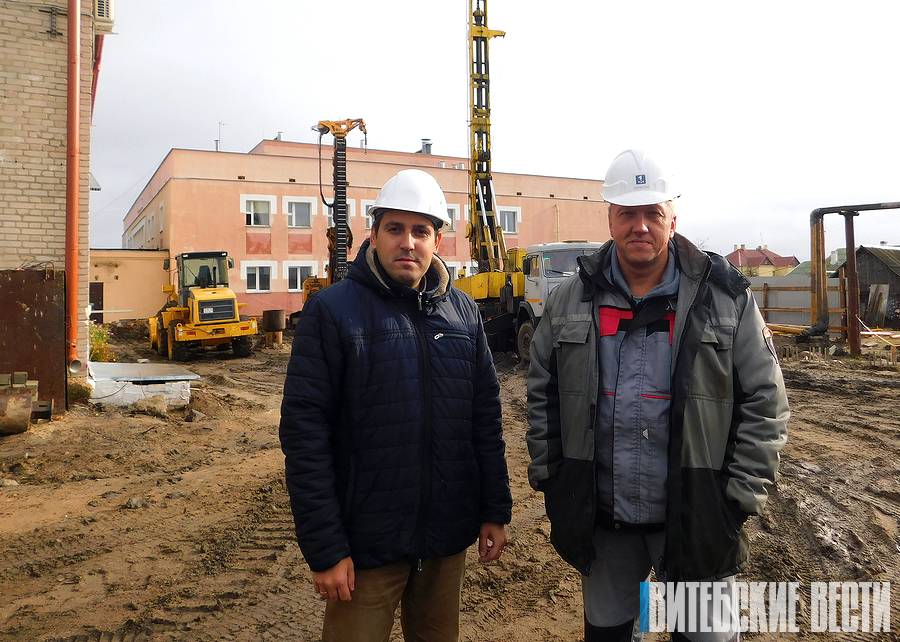 В Глубоком реконструируют здание районного физкультурно-оздоровительного центра
