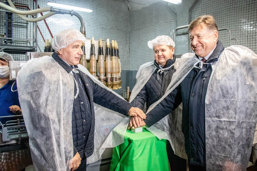 В Полоцке на новом производственно-торговом унитарном предприятии «Винный мастер» приступили к выпуску продукции