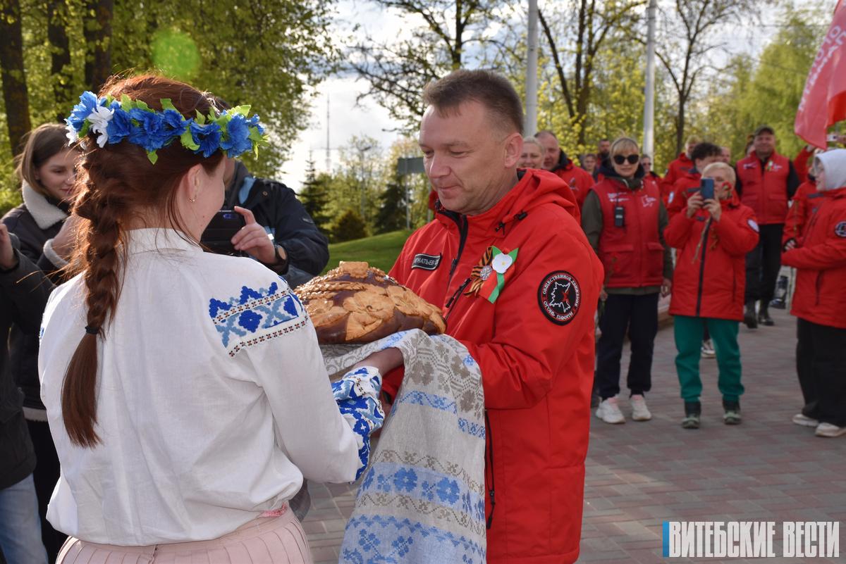 Витебская область встретила участников международного автопробега «Огонь памяти»