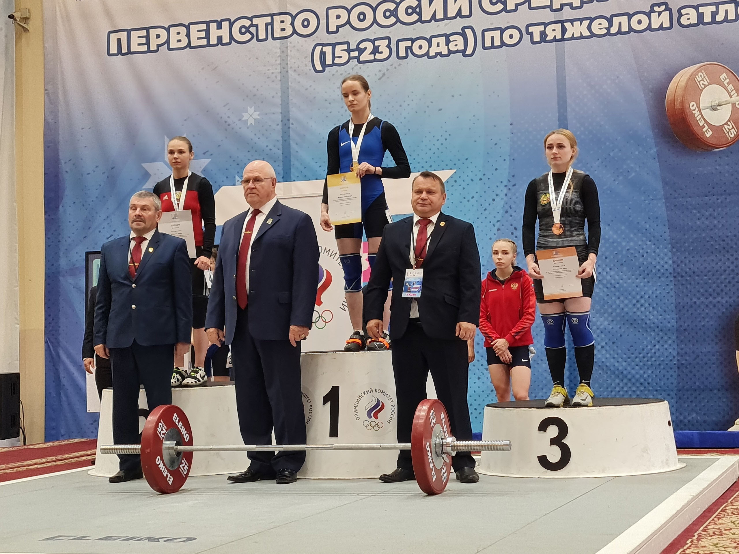 Учащаяся Витебского государственного училища олимпийского резерва стала призером соревнований по тяжелой атлетике в России