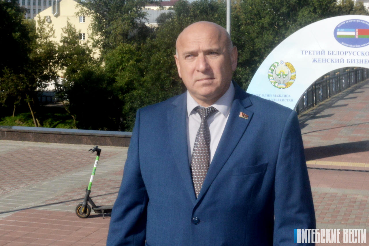 Вячеслав Дурнов: "Подготовка идет по плану. Уверен, что Витебск будет готов к встрече гостей"