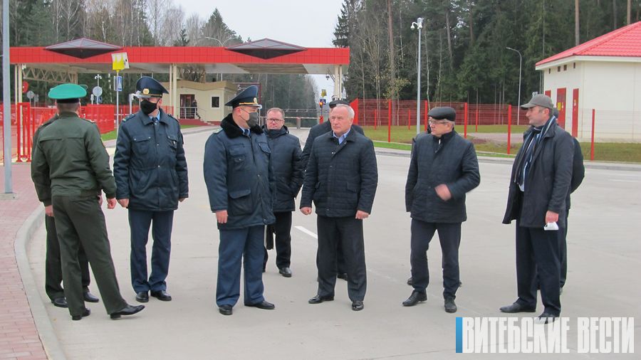 Николай Шерстнёв посетил реконструируемый пункт пропуска «Урбаны» 