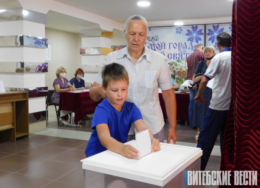 Браславский район голосует: за процветающую и независимую Беларусь