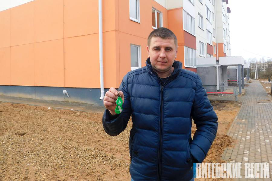 Дом для многодетных семей ввели в эксплуатацию в Толочине