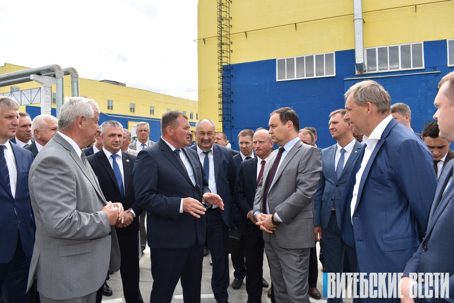 Новинки техники показало ОАО "Амкодор-КЭЗ" на открытии модернизированных цехов
