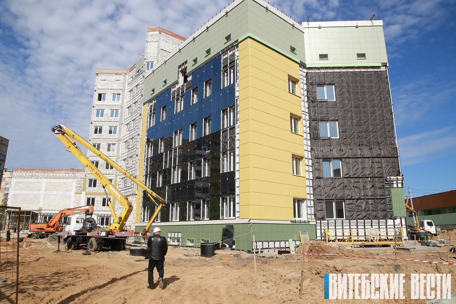 Почему в малых городах Витебской области редко строят жилые многоэтажки?