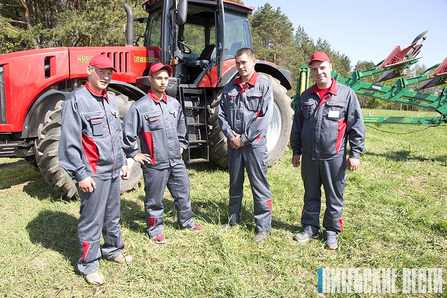 Команда из Уллы была сильнейшей на областном конкурсе пахарей
