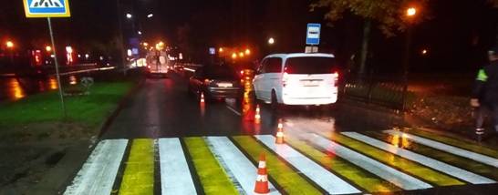 В Новополоцке иномарка сбила на зебре женщину-пешехода