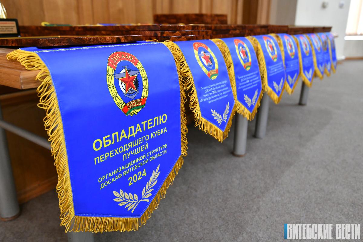 По итоговым показателям ДОСААФ Витебской области второй год подряд признают одним из лучших в стране