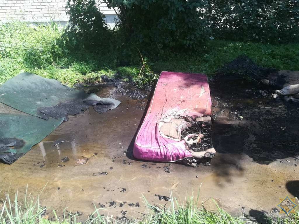В Витебске мужчина едва не погиб, устроив пожар в квартире брата