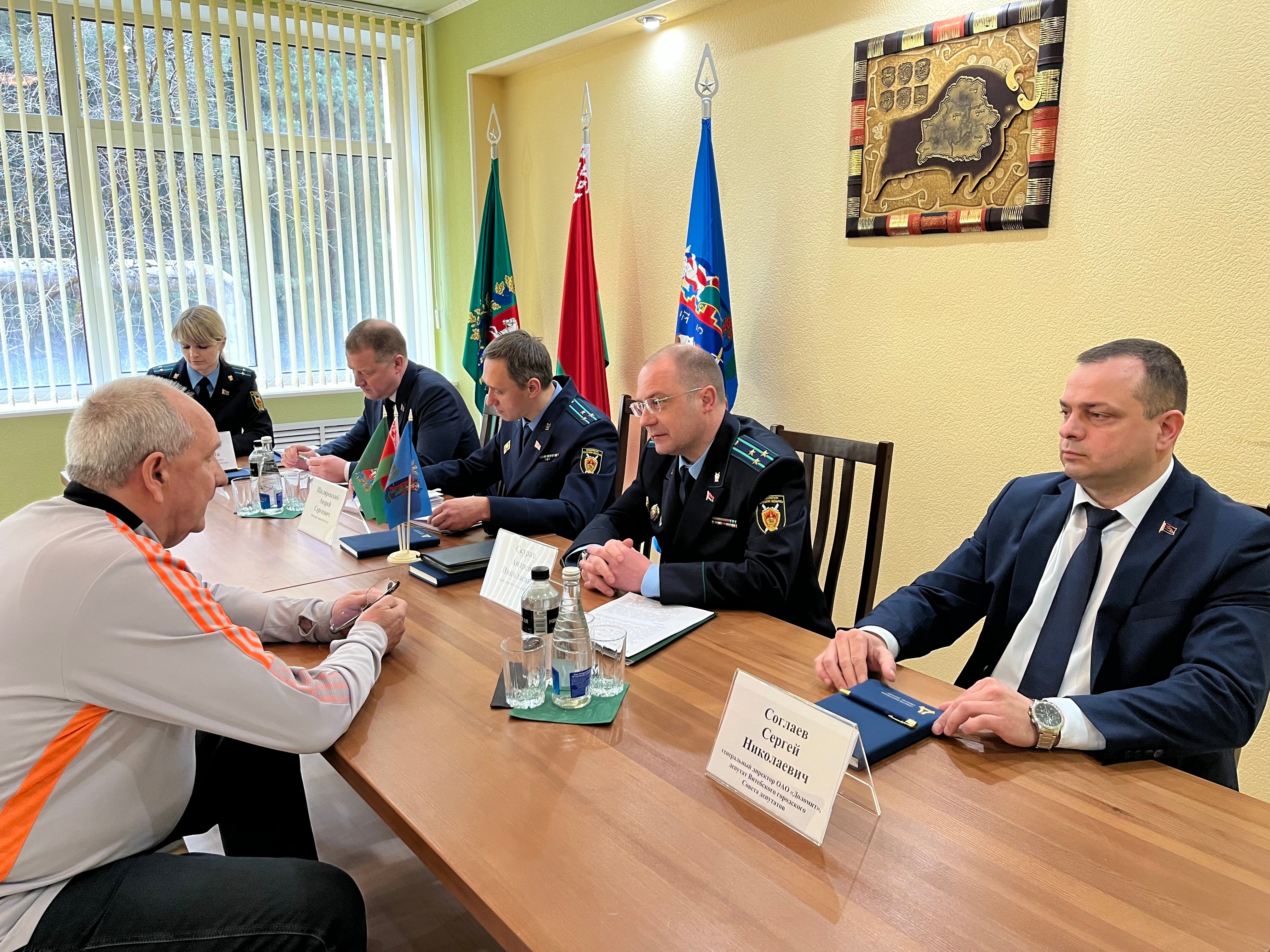 Прокурор Витебской области провел личный прием граждан в ОАО «Доломит»