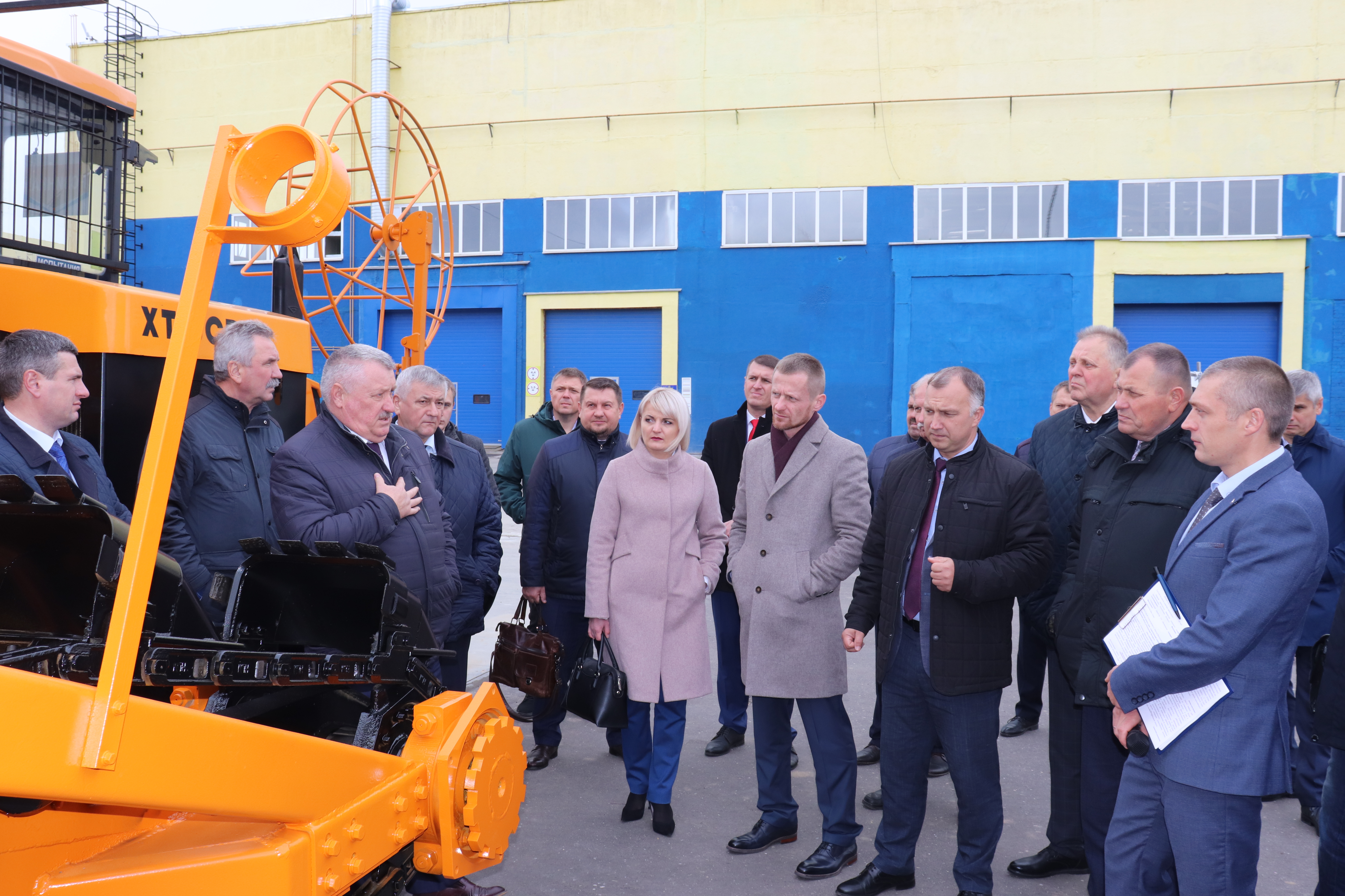 В Толочинском районе презентовали технику ОАО «АМКОДОР-КЭЗ»