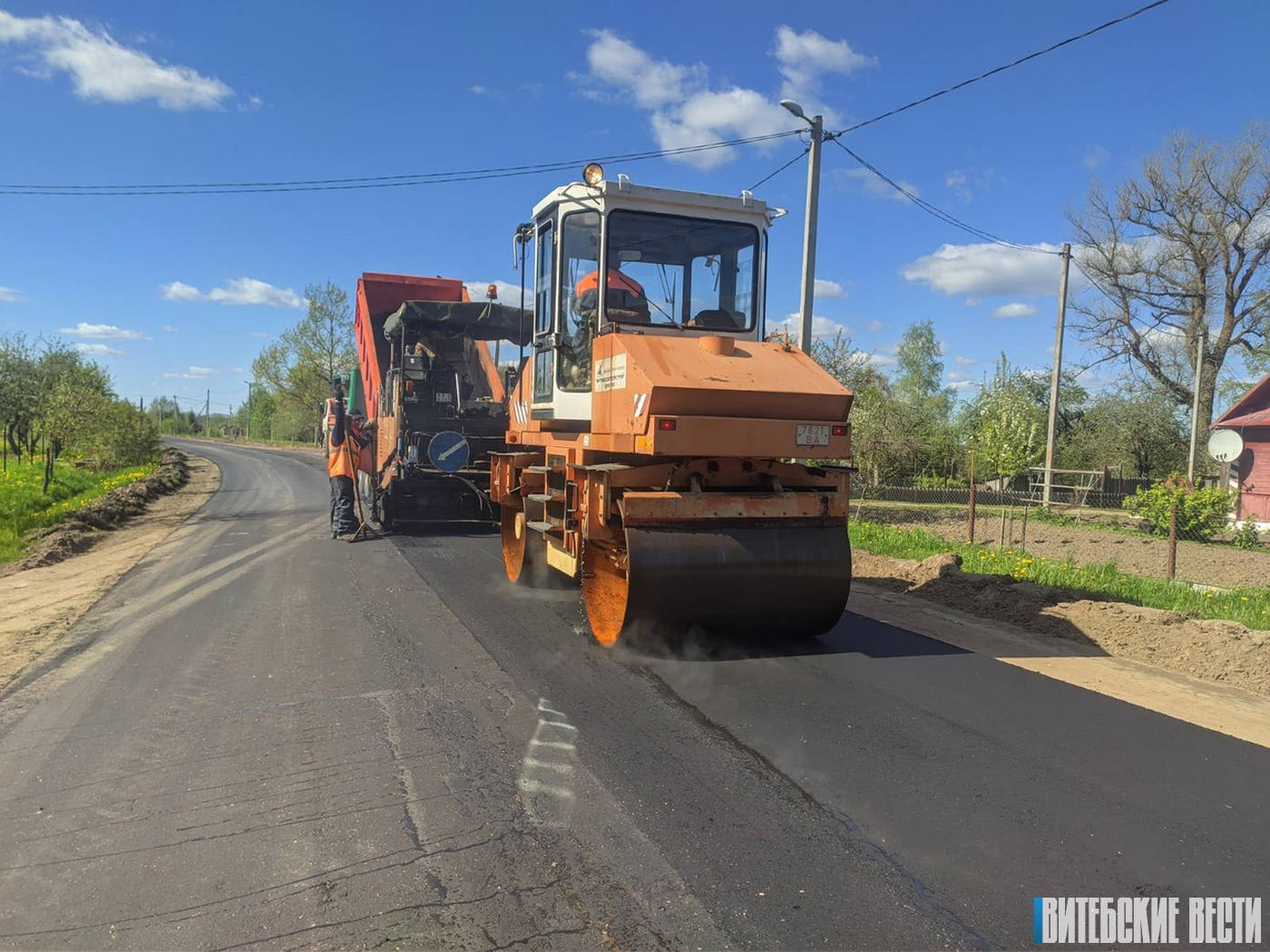 Миорские дорожники за 9 месяцев выполнили объем в 2 раза больше, чем за аналогичный период прошлого года