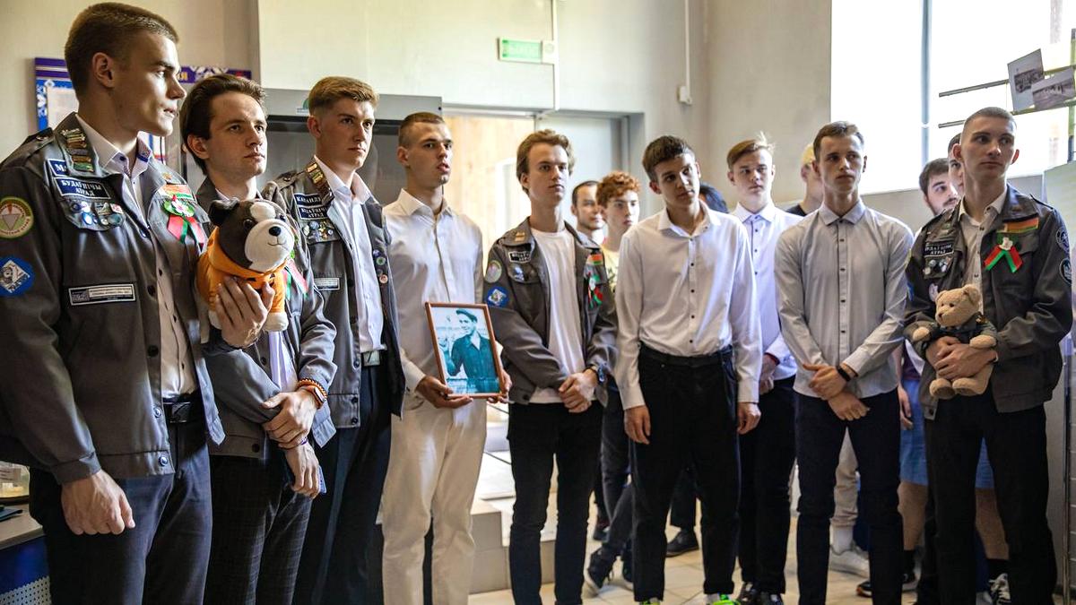 В Новополоцке студотрядам вручили путевки в трудовой семестр 