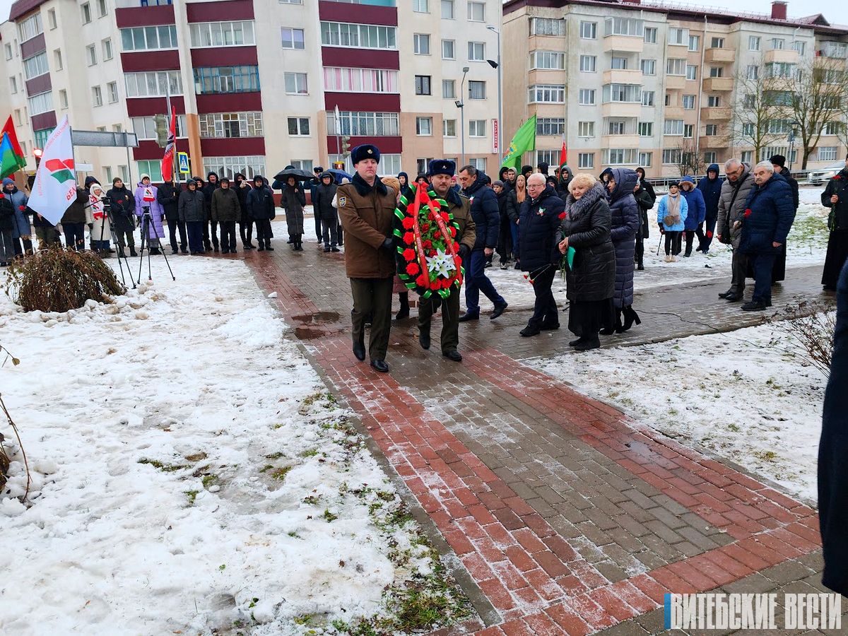 В Городке масштабно и красочно отметили 80-летие освобождение района от немецко-фашистских захватчиков