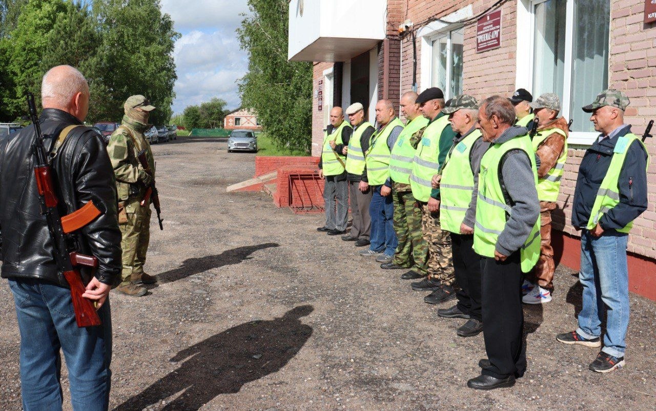 В Чашникском районе прошли плановые сборы народного ополчения