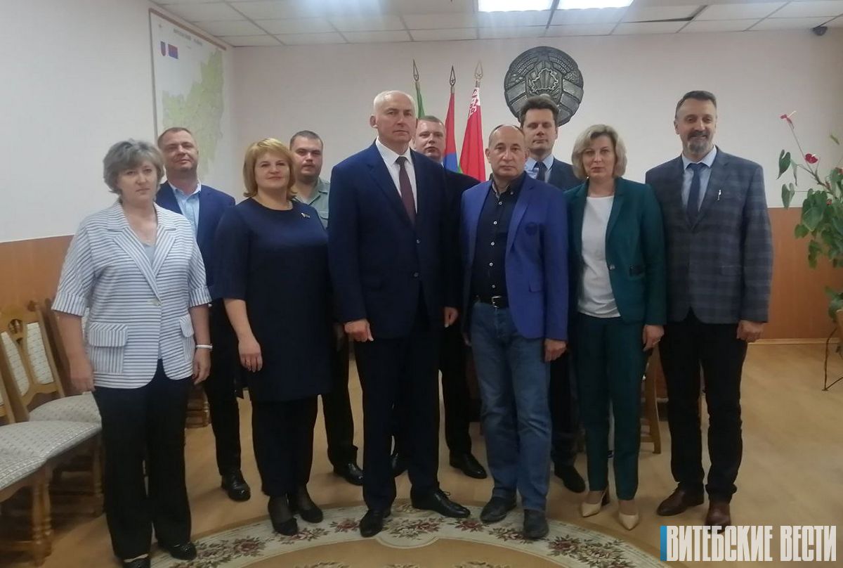 Председатель Витебского райисполкома встретился с руководством Представительства Нижегородской области в Беларуси