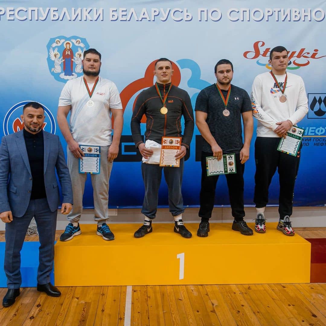 Спортсмены Витебской области заняли третье место в Кубке Беларуси по греко-римской борьбе в командном зачёте 