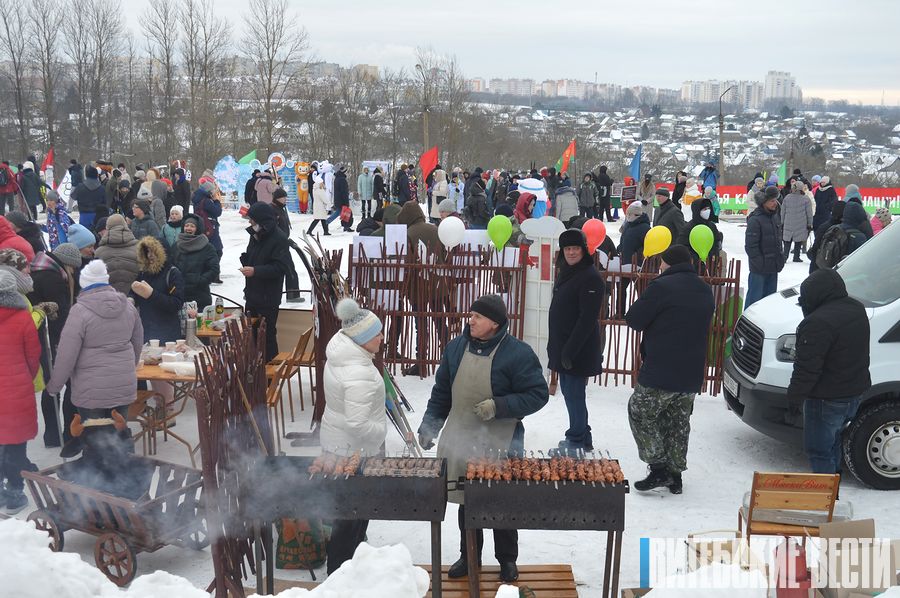 В Витебске прошёл культурно-спортивный праздник «Лучесская лыжня-2021»