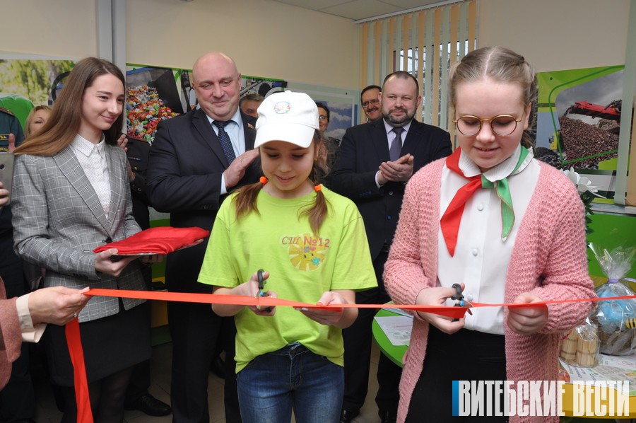 На Новополоцком биомехзаводе открыли класс интерактивного обучения