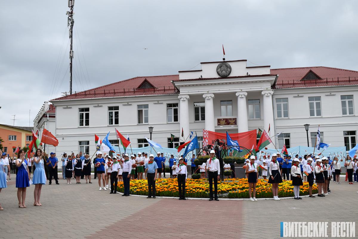 Вместе с белорусами День Независимости в Браславе праздновали жители Латвии