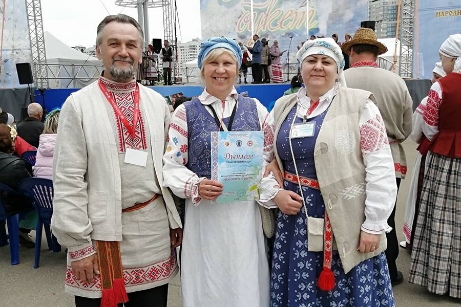 Витебская область представила народное творчество на республиканском фестивале-ярмарке «Вясновы букет»